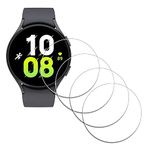 iDaPro Screen Protector for SAMSUNG Galaxy Watch 6/5 44mm Smartwatch [4 Pack] Tempered Glass Anti-Scratch Bubble-Free Easy Installation