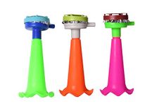 TEDTECH Noisemaker Party Supply Small Flower Horn (Set of 3)