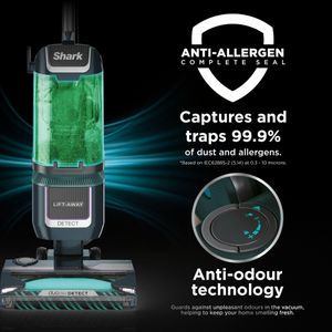 Shark Detect XL Upright Vacuum Cleaner – Powerful Pet Hair Removal