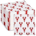 100 Count Lobster Guest Napkins 2 P