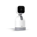 Blink Mini Pan-Tilt Camera | Rotating indoor plug-in pet security camera, two-way audio, HD video, motion detection, Alexa enabled (White)