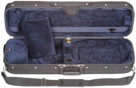 Bobelock 1002S Oblong 4/4 Violin Case with Blue Velour Interior