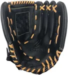 Champion Sports 10.5'' Fielder's Glove - Synthetic Leather Front and Back for Comfort Grip | Closed Basket Web and Conventional Back Design | Deep Set Pocket | Age: Elementary |Right-Handed Glove