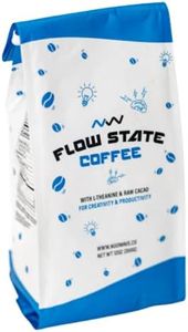 NooWave Flow State Coffee Promotes Creative Focus | Organic Ground Coffee Infused with L-Theanine & Organic Raw Cacao