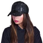 VRITRAZ Stylish Baseball Caps for Women(Black 1)