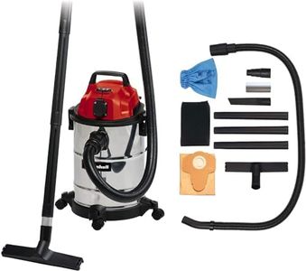 Einhell Aspirateur eaux et poussières TC-VC 1820 SA (1250 W, Cuve 20L, Prise synchro OEP, Livré avec accessoires)