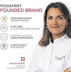 PODERM 2-in-1 Nail Treatment for Fragile, Splitting, Ridged Nails – Strengthening & Nourishing, Swiss Made