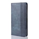 SEAHAI Leather Folio Case for Xiaomi Redmi Note 13 4G, Premium PU Wallet Cover with Credit Card Pocket/Cash Slots/Support Kickstand, Flip Magnetic Automatic Adsorption Shell - Blue