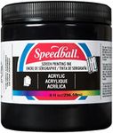 Speedball Acrylic Screen Printing Ink 236 ml, Black