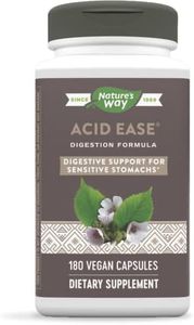 Enzymatic Therapy Acid-Ease, digestion formula for sensitive stomachs, 180 Vcaps