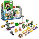 LEGO Super Mario Adventures with Luigi Starter Course 71387 Toy for Kids, Interactive Figure and Buildable Game with Pink Yoshi, Birthday Gift for Super Mario Bros. Fans, Girls & Boys Gifts Age 6 Plus