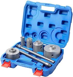 RVIQI 9PCS Concrete Hole Saw Set,Tungsten Steel SDS Plus Shank Masonry Wall Hole Opening Drill Bits for Brick, Concrete, Cement Stone