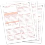 Blue Summit Supplies W2-C Corrected Wage and Tax Statements 2024, SSA Copy A, 25 Form W-2 C, Transmittal of Wage Correction Forms, Compatible with QuickBooks and Accounting Software, 25 Pack