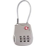Pelican 1506TSA Combination Padlock for Pelican Case (Grey)