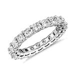 PAVOI 14K White Gold Plated Rings C