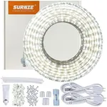 SURNIE 50ft LED Rope Lights Outdoor