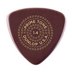 Jim Dunlop 513R14 Primetone 1.4mm Triangle Sculpted Plectra Guitar Picks, 12-Pack