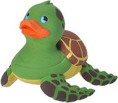 Wild Republic Rubber Ducks, Bath Toys, Kids Gifts, Pool Toys, Water Toys, Sea Turtle, 4"