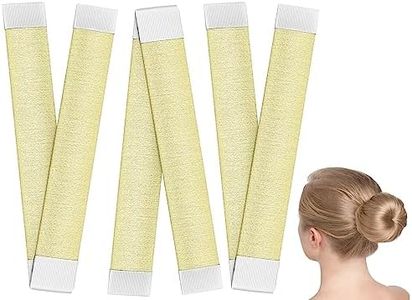 3Pack Hair Bun Maker, Easy Snap-and-Roll Bun Hair Tool, DIY Ponytail Holder Hair , Magic Bun Tool, Donut Hair, Perfect Bun Makers Hair Pins French Twist Donuts for Updos Kids Women Ballerina Bun Shaper Easybun (Blonde)