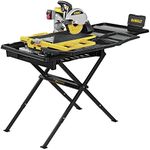 DEWALT Wet Tile Saw with Stand, 10 