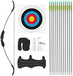 40lbs Recurve Bow and Arrow Set Arc