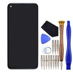 LCD Screen Display Touch Digitizer with Screen Frame replacement for LG K61 LM-Q630EAW Q61 Black