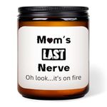 Mums Last Nerve Candle,Mum Birthday Gifts,Candles for Mum,New Mum Gifts,Mum Gifts,Mum to be Gifts,Mum Candle,Mum Gifts from Daughter Son