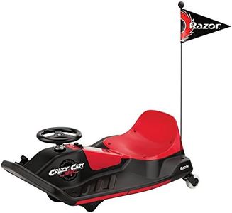 Razor Crazy Kart, Electric Vehicles Bambino, Rosso/Nero, 30 X 25 X 15