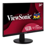 ViewSonic VA2447-MH 24 Inch Full HD 1080p Monitor with Ultra-Thin Bezel, AMD FreeSync, 75Hz, Eye Care, and HDMI, VGA Inputs for Home and Office