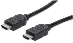 Manhattan 323260 High Speed HDMI Cable with Ethernet Channel (Black)