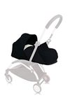 Babyzen YOYO² 0+ Newborn Pack, Black - Includes Mattress, Canopy, Head Support, 5-Point Harness & Foot Cover - UPF 50+ Sun Protection - 20 mm Thickness - Requires YOYO² Frame (Sold Separately)