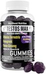 Testos MAX Strength Gummies, 30,000