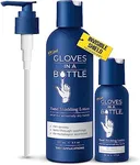 Gloves In A Bottle Shielding Lotion (One- 2 fl oz-60 ml & One - 8 fl oz-240 ml) With Pump Great for Dry Itchy Skin! Grease-less and Fragrance Free!