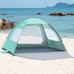 OutdoorMaster Beach Tent for 3/4 Pe