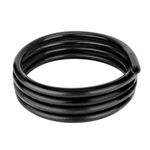 EVIL ENERGY 3/4" Silicone Heater Hose Radiator Coolant Hose Straight SAE J20R3 CLASS-A 60PSI 10FT Black