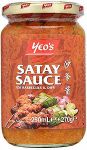 YEO's Barbecue Satay Sauce 12x250ml Bottles