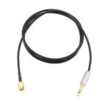 eMagTech SMA Male to 3.5mm 1/8" TRS Stereo Plug Extension Cable Length 1m for Connecting a Shortwave Radio or Radio Receiver to an Antenna Coaxial Coaxial Cable