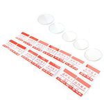 34PCS Watch Glass Lens Convex Surface Concave Back Arch Mineral Glass Material Laboratory Measuring Cup Cover Watch Lens Accessories Repair Tools Kits 16~32.5mm / 0.6~1.3in