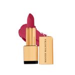 MyGlamm Manish Malhotra Powder Matte Lipstick - Pink Kink - 4gm | Fuschia Pink Shade | Long Lasting, Prevents from Sun Damage | Enriched With Antioxidant-Rich Maracuja Oil | Exclusively by MyGlamm