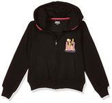 Amazon Brand - Jam & Honey Girls' Sweatshirt (JHAW20GSWT119_Jet Black_3-4 Years)