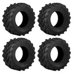 Set of 4 ATV/UTV Tires 26 x 9-12 Front & 26 x11-12 Rear 26x9x12 26x11x12 6PR