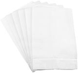 CleverDelights White Linen Hemstitc