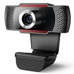 Webcam with Microphone for PC, 1080P Webcam Full HD, Plug and Play USB Webcam with 105 Degree Widescreen, Video Camera for Laptop,Desktop,Computer,Streaming, MAC,Zoom,Conference, Gaming