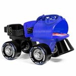 jaspo Challenger Roller Skates Indoor/Outdoor Wheel for Kids (Ages 3-7), Adjustable Fit (Foot Length 18-21 cm), Premium 45mm 85A PVC Wheels, Perfect Beginner Quad Skates, Multicolour