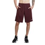 Champion Men's Core Training Athletic Shorts, Team Maroon, L UK