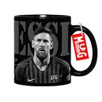 Mug Morning Ceramic Lionel Messi 10 Coffee Mug (Black)