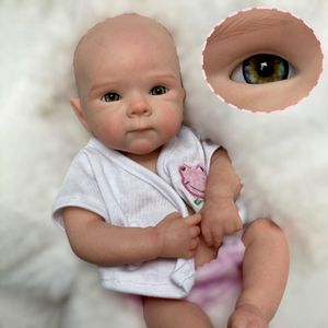 Gileutay 12" Silicone Baby Doll – Realistic Newborn Toy