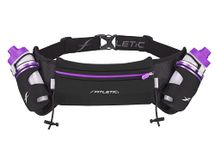 (S/M (60cm - 90cm ), Custom Purple) - Fitletic Hydration Belt - HD08 Hydra 16