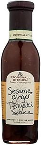 Stonewall Kitchens Sesame Ginger Teriyaki Sauce 11-Ounce Jars (Pack of 6)