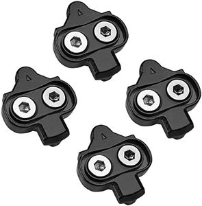 BV Bike Cleats Compatible with Shimano SPD SH51- Spinning, Indoor Cycling & Mountain Bike Bicycle Cleat 2 Pairs Set